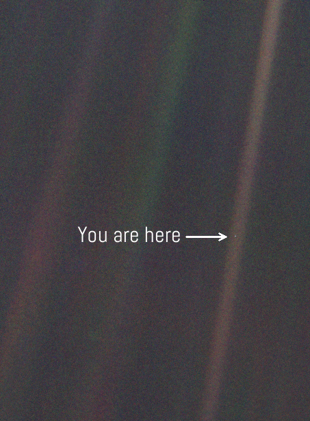 The pale blue dot